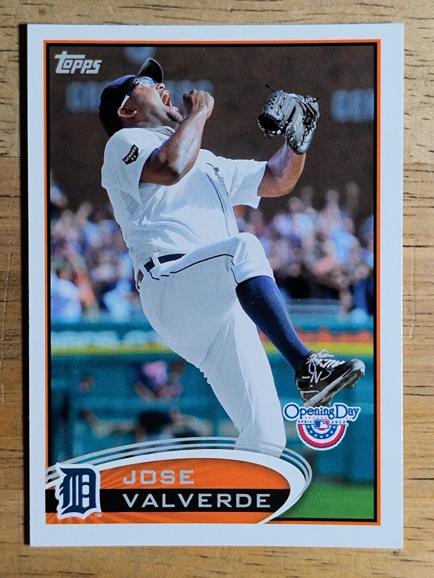 2012 Topps Opening Day #10 Jose Valverde