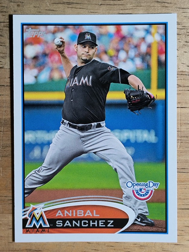 2012 Topps Opening Day #32 Anibal Sanchez