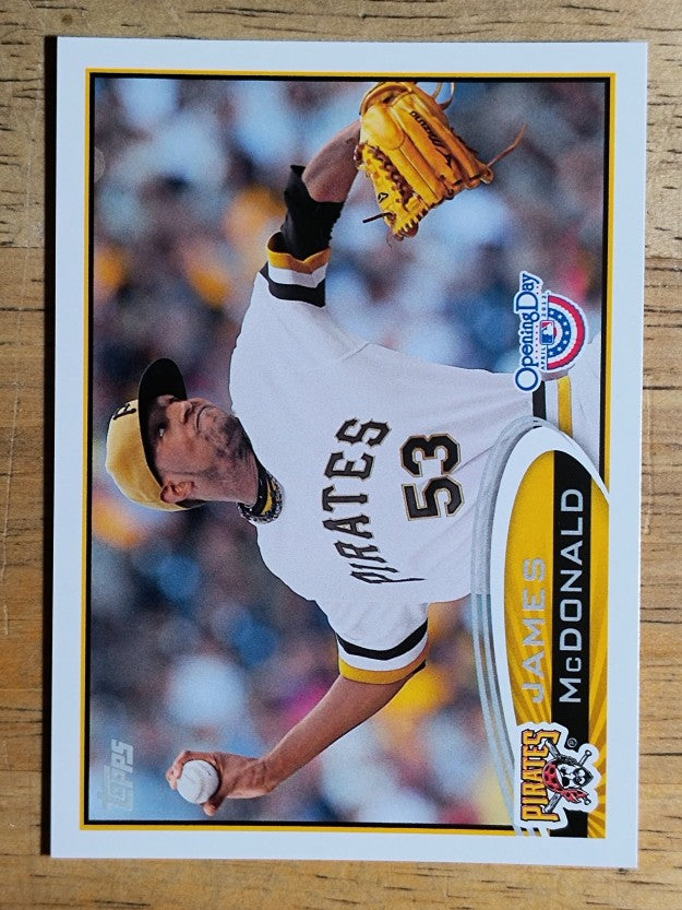 2012 Topps Opening Day #34 James McDonald