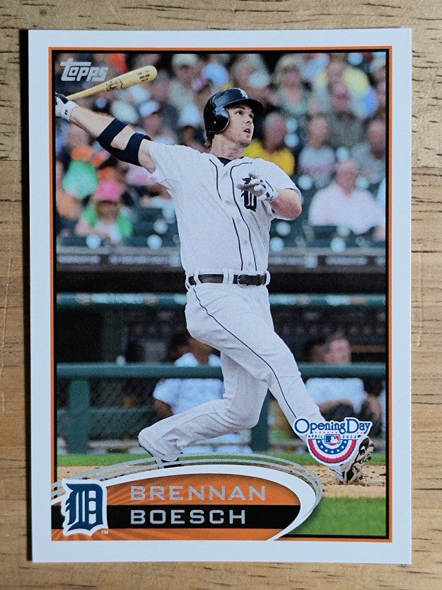 2012 Topps Opening Day #35 Brennan Boesch