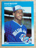 1987 Fleer Update #U75 Fred McGriff
