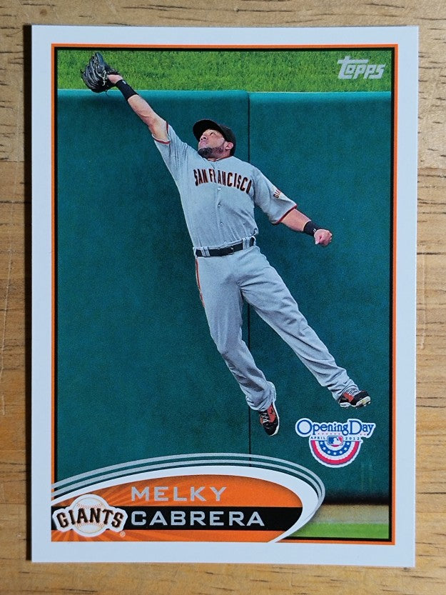 2012 Topps Opening Day #49 Melky Cabrera