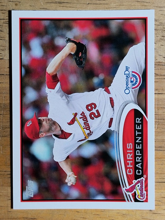 2012 Topps Opening Day #96 Chris Carpenter