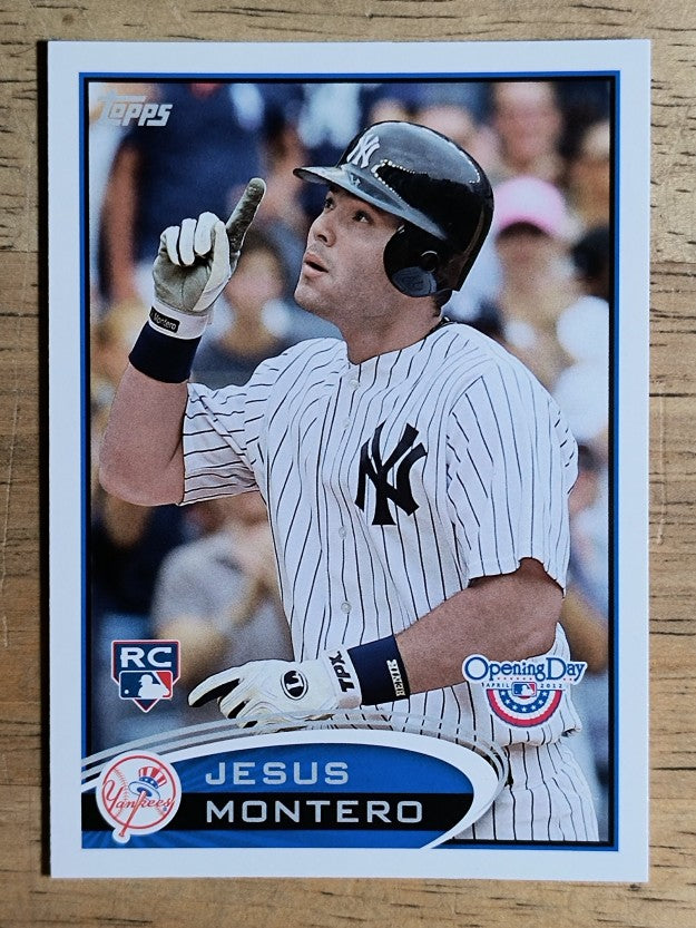 2012 Topps Opening Day #102 Jesus Montero RC