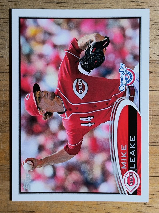 2012 Topps Opening Day #103 Mike Leake