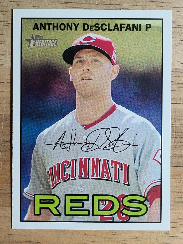 2016 Topps Heritage #281 Anthony DeSclafani