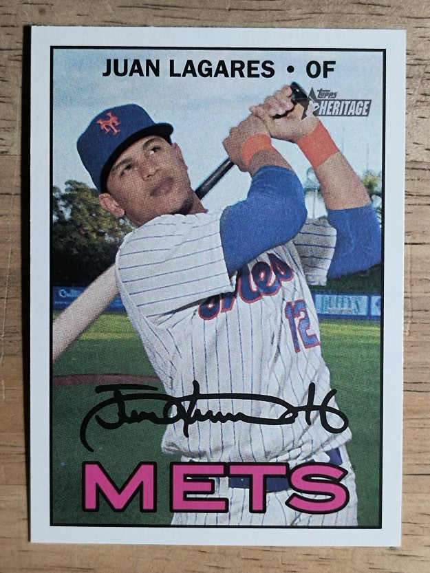 2016 Topps Heritage #502 Juan Lagares