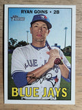 2016 Topps Heritage #563 Ryan Goins