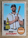 2017 Topps Heritage #24 Ryan Schimpf RC