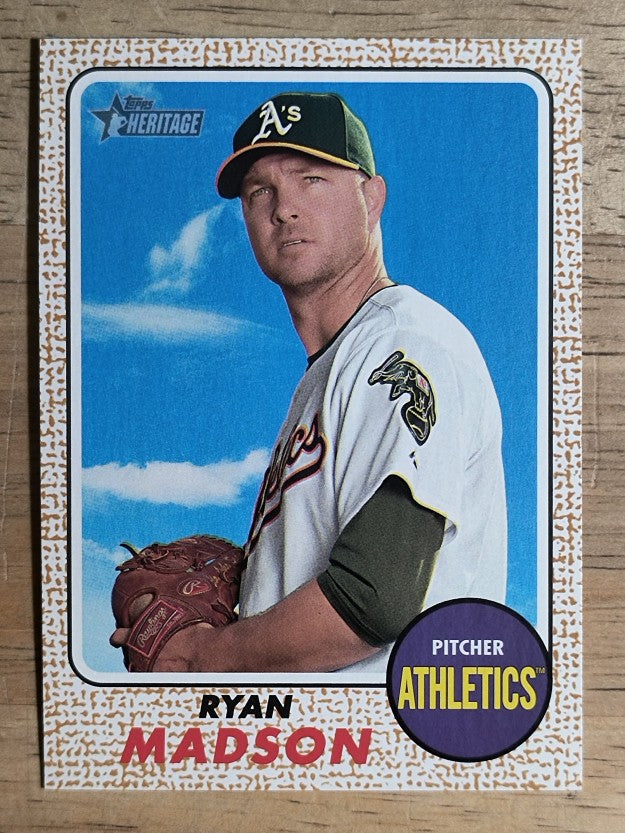 2017 Topps Heritage #34 Ryan Madson