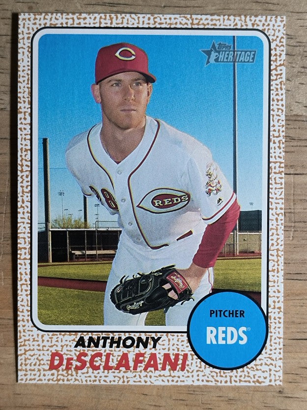 2017 Topps Heritage #35 Anthony DeSclafani