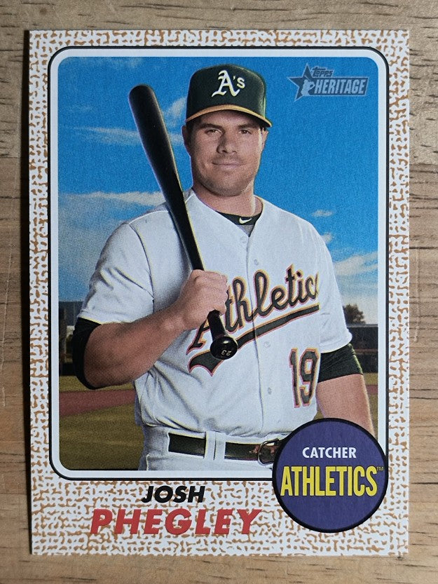 2017 Topps Heritage #55 Josh Phegley