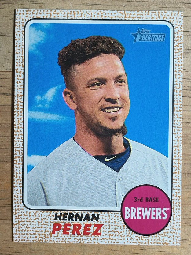 2017 Topps Heritage #56 Hernan Perez