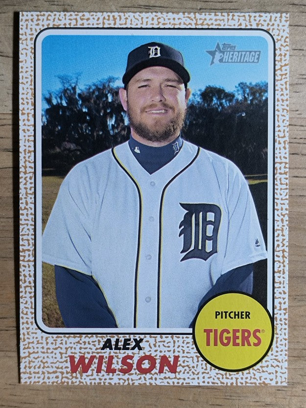 2017 Topps Heritage #63 Alex Wilson