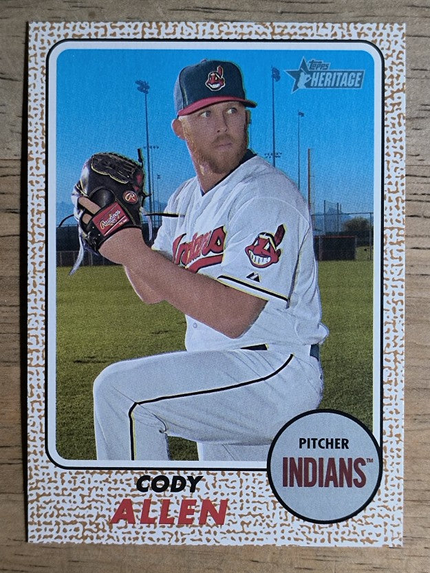2017 Topps Heritage #65 Cody Allen