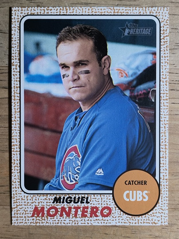 2017 Topps Heritage #103 Miguel Montero