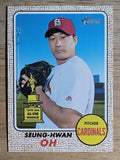 2017 Topps Heritage #108 Seung-Hwan Oh