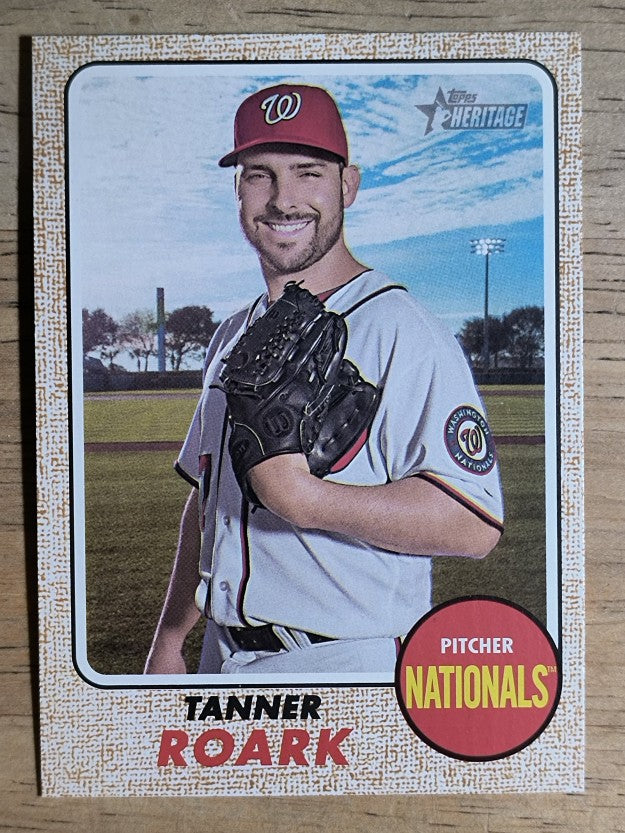 2017 Topps Heritage #111 Tanner Roark