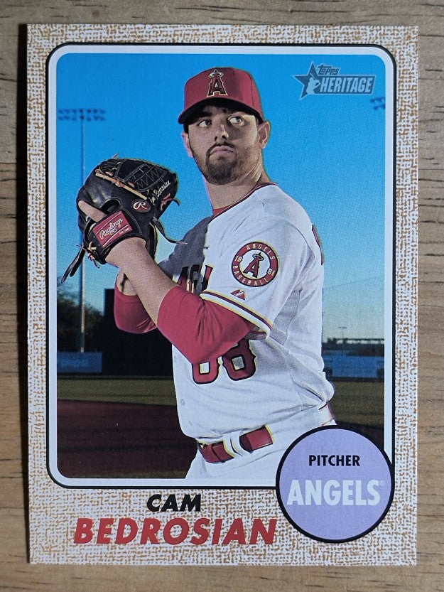 2017 Topps Heritage #123 Cam Bedrosian