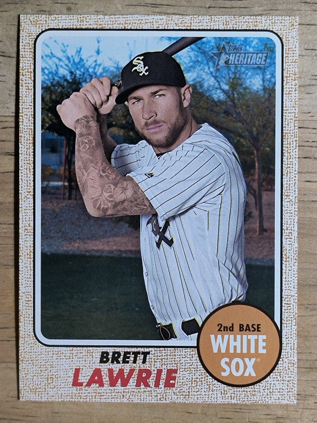 2017 Topps Heritage #168 Brett Lawrie