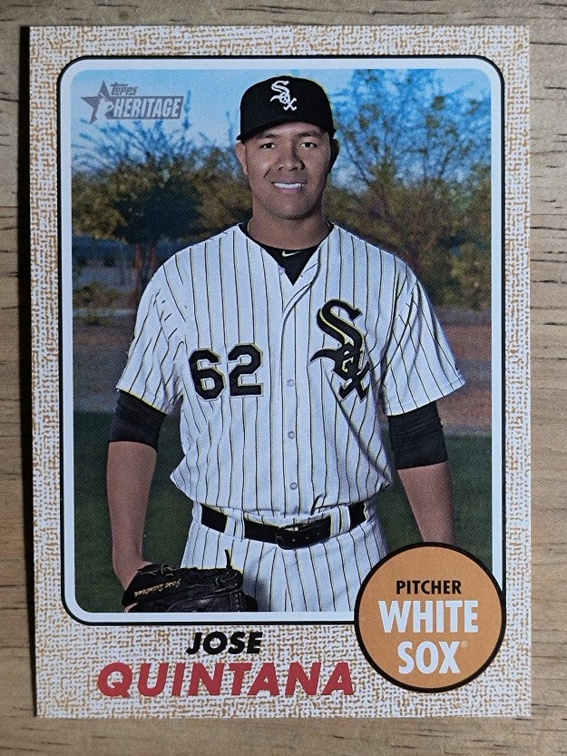 2017 Topps Heritage #183 Jose Quintana