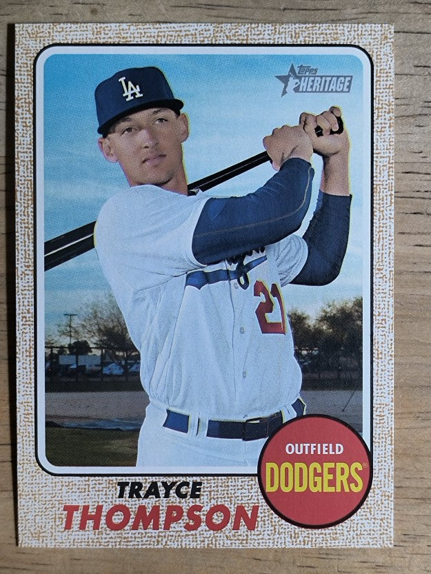 2017 Topps Heritage #185 Trayce Thompson