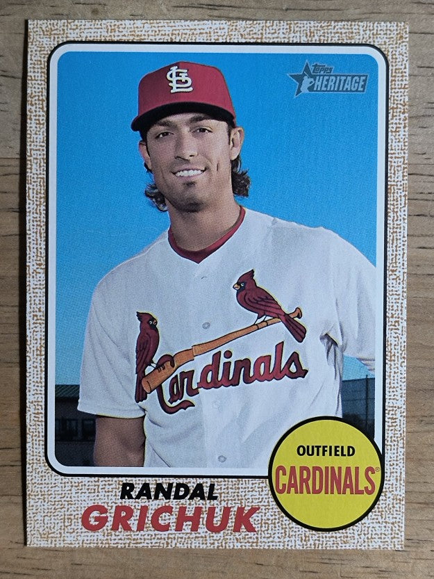 2017 Topps Heritage #200 Randal Grichuk