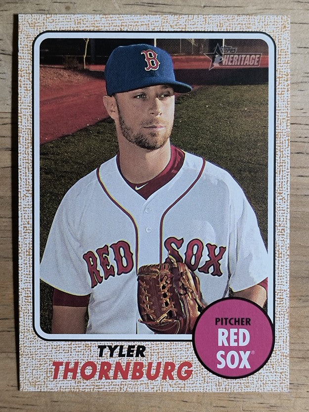 2017 Topps Heritage #204 Tyler Thornburg