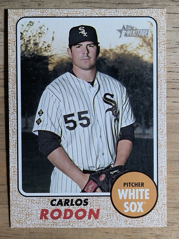 2017 Topps Heritage #210 Carlos Rodon