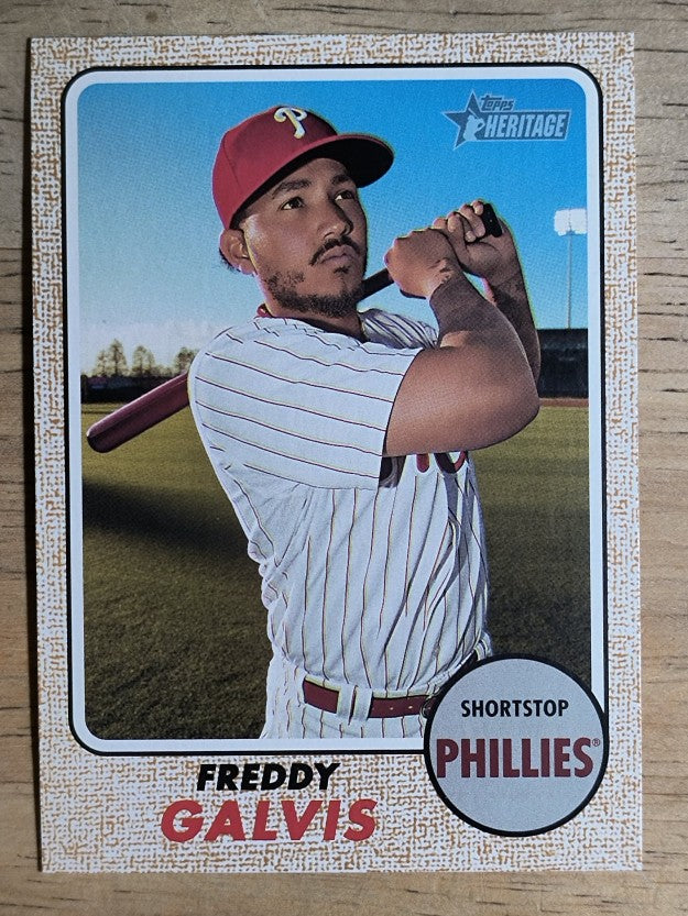 2017 Topps Heritage #215 Freddy Galvis