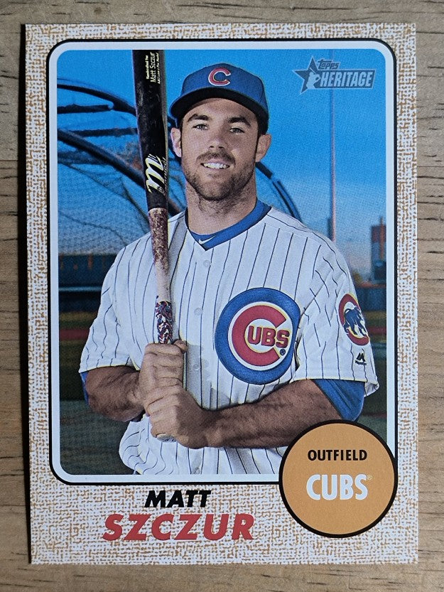 2017 Topps Heritage #224 Matt Szczur