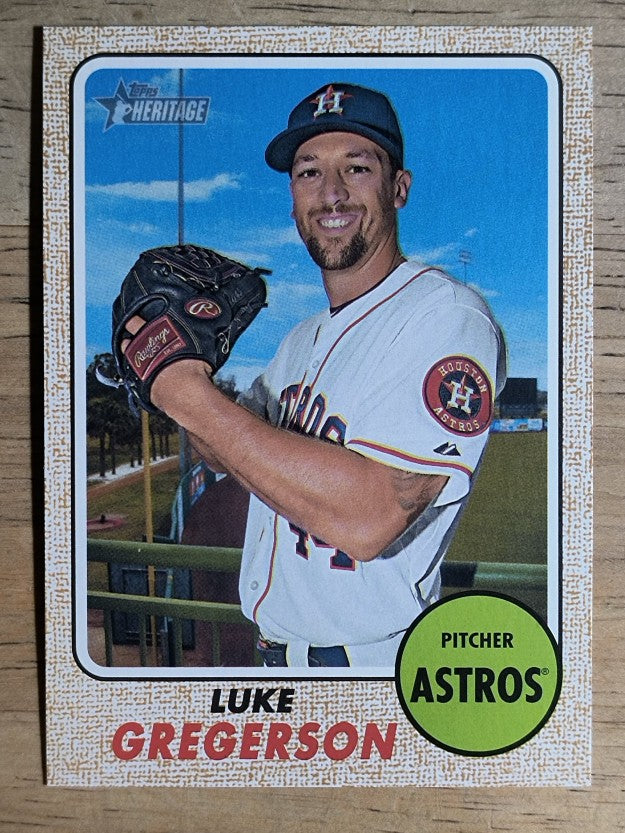 2017 Topps Heritage #229 Luke Gregerson