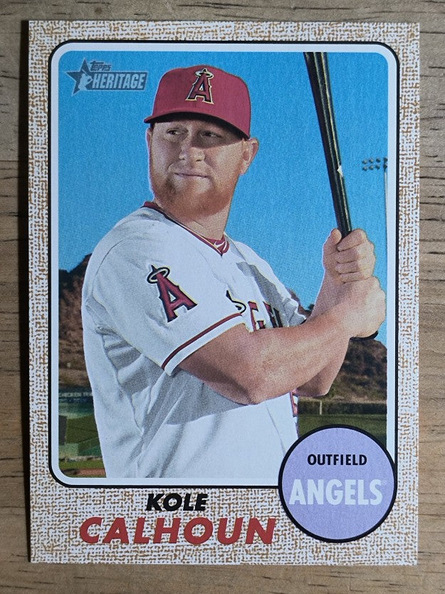 2017 Topps Heritage #237 Kole Calhoun
