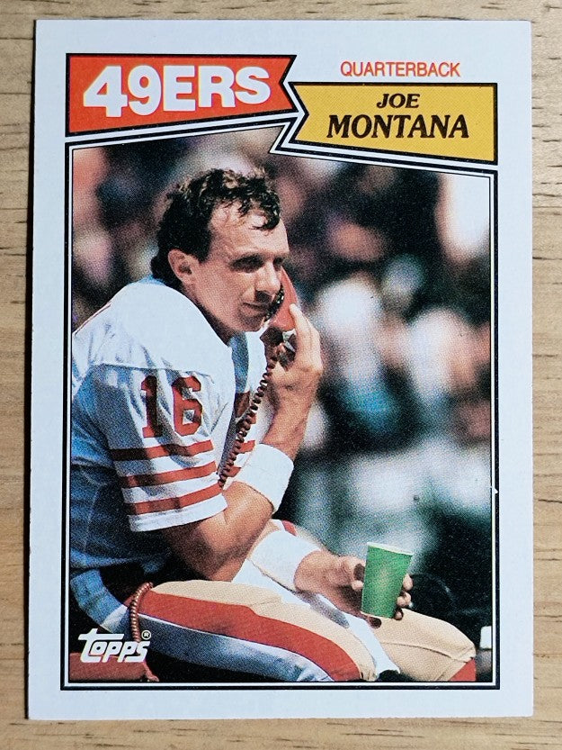 1987 Topps #112 Joe Montana