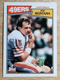 1987 Topps #112 Joe Montana