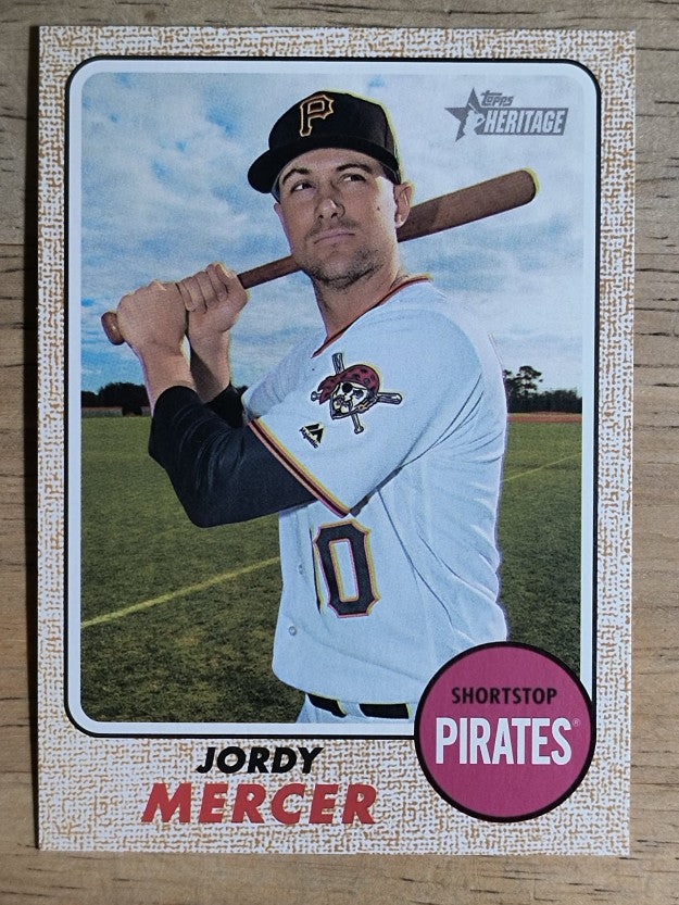 2017 Topps Heritage #270 Jordy Mercer