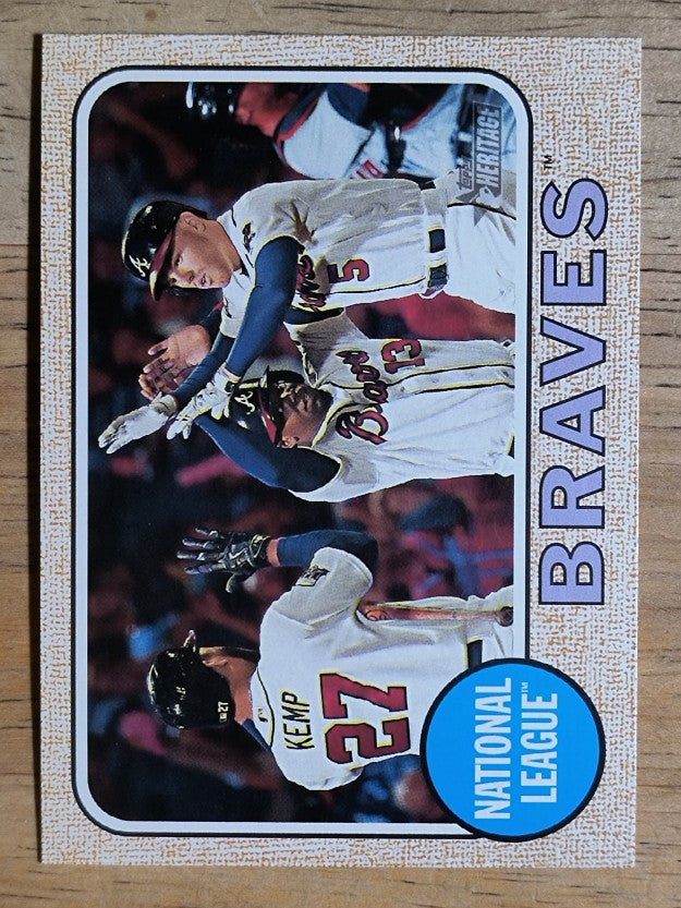 2017 Topps Heritage #289 Atlanta Braves TC