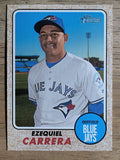 2017 Topps Heritage #297 Ezequiel Carrera
