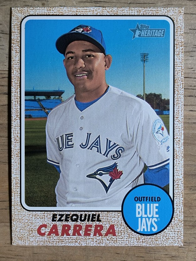 2017 Topps Heritage #297 Ezequiel Carrera