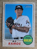 2017 Topps Heritage #309 A.J. Ramos