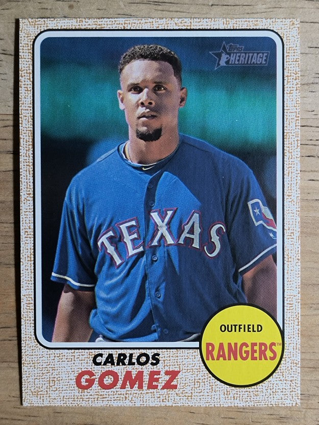2017 Topps Heritage #335 Carlos Gomez