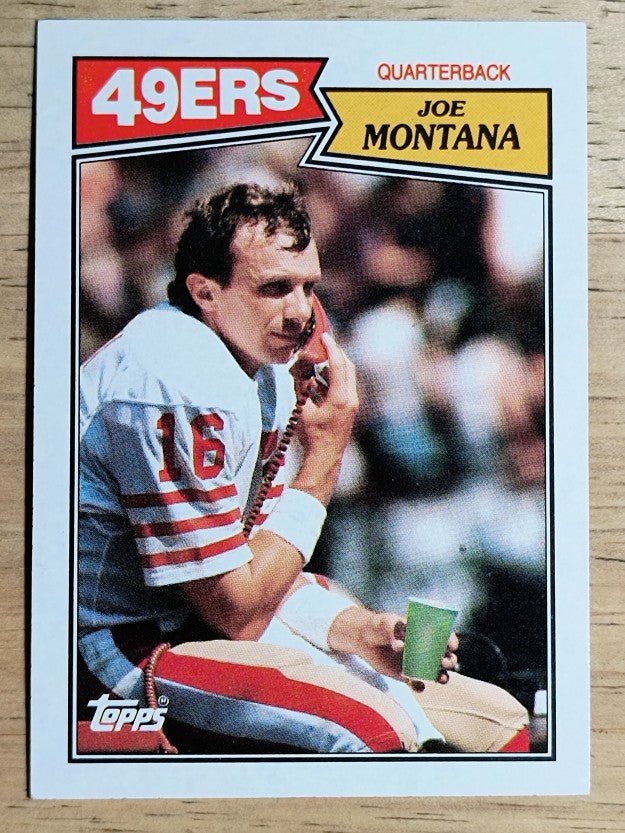 1987 Topps #112 Joe Montana
