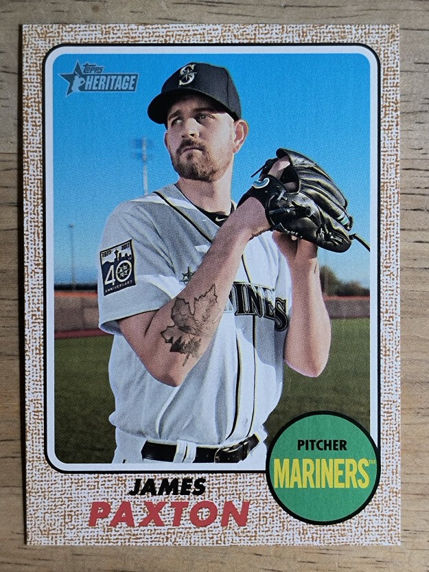 2017 Topps Heritage #546 James Paxton