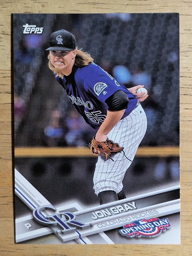 2017 Topps Opening Day #28 Jon Gray