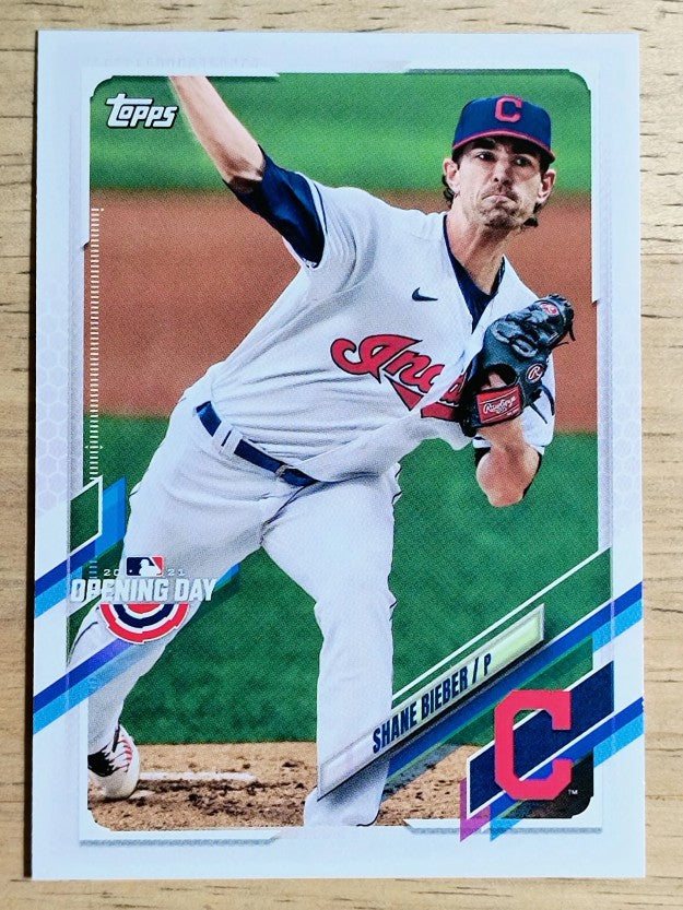 2021 Topps Opening Day #25 Shane Bieber