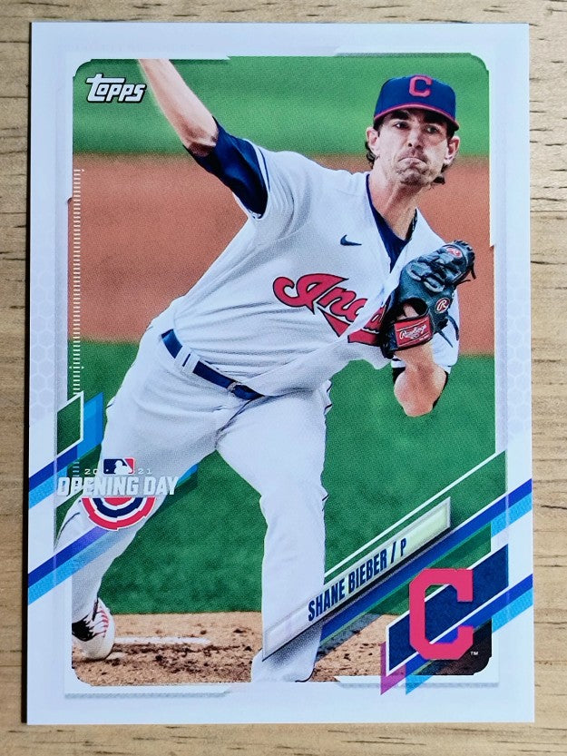 2021 Topps Opening Day #25 Shane Bieber