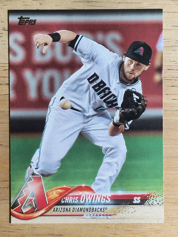 2018 Topps #122 Chris Owings