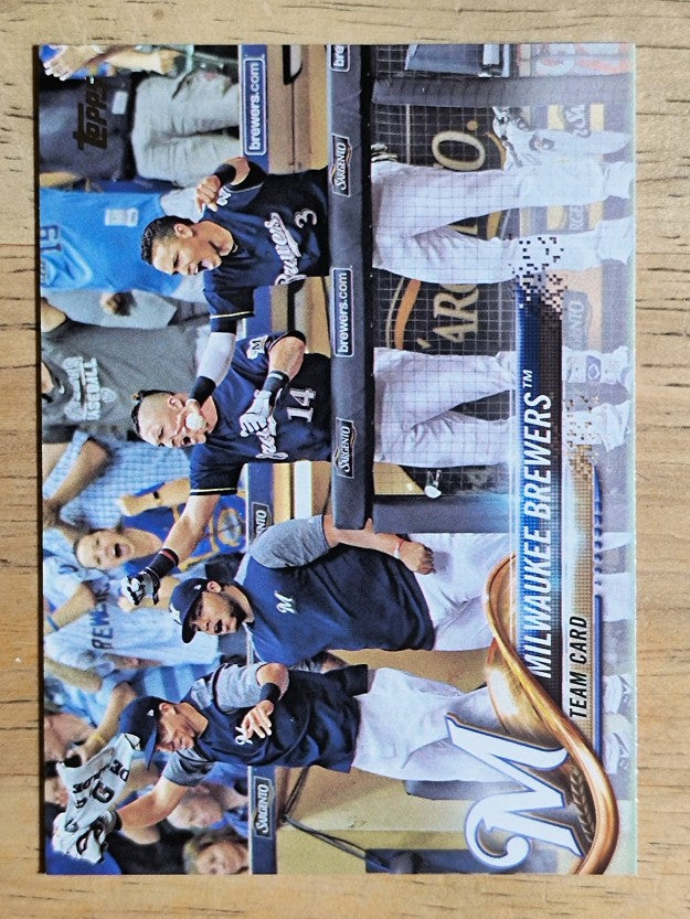 2018 Topps #156 Milwaukee Brewers