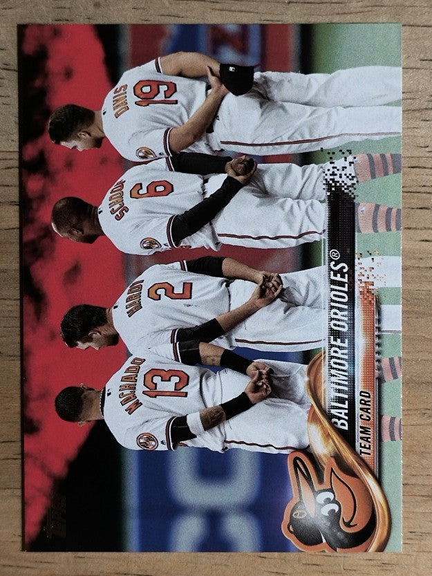 2018 Topps #292 Baltimore Orioles