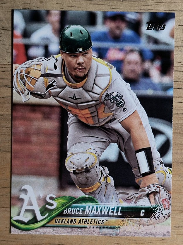 2018 Topps #336 Bruce Maxwell